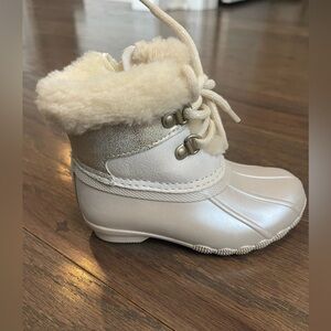 Sperry Alpine Saltwater Toddler Girls Size 7.